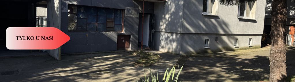 Dom z warsztatem samochodowym