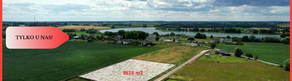 * działka w cichej okolicy gąbina, 400m od jeziora