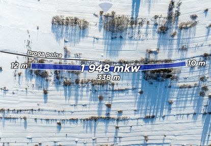 Działka rolna widokowa biały dunajec