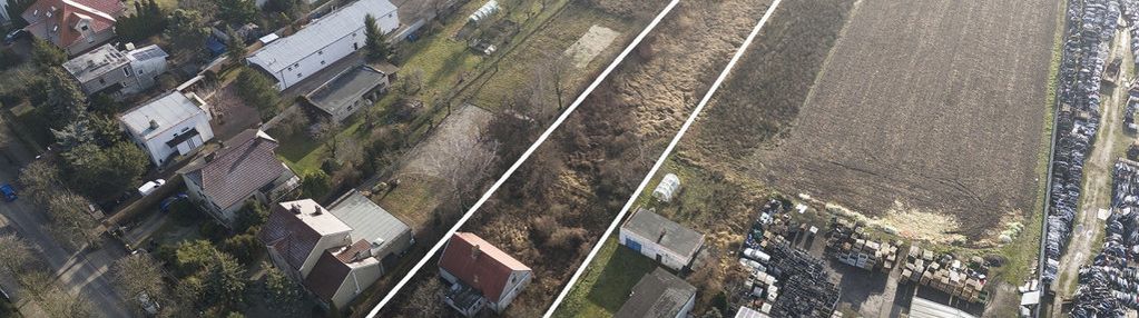 Uzbrojona działka budowlana z możliwością podziału