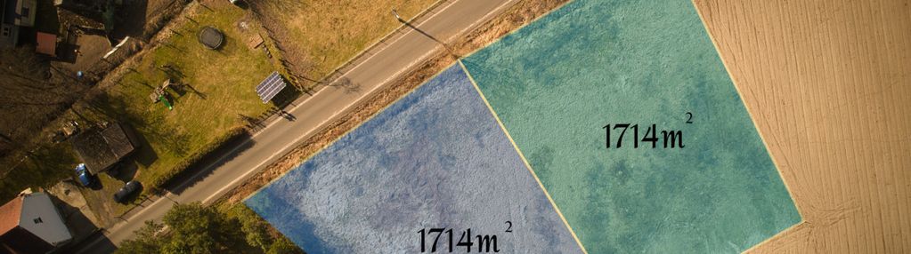 Tu możesz zbudować swój dom– działka ponad 1700 m²