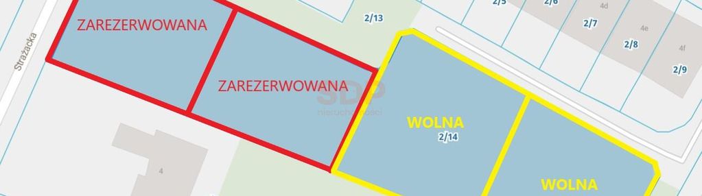 Budowlana, 550 m2, prąd, woda, gaz, kanalizacja