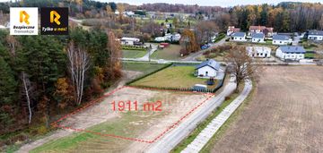 Działka budowlana pod lasem | z mpzp | 1 911 m2