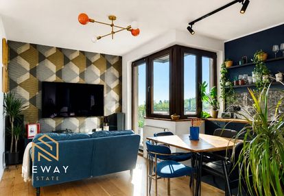 54 m² z dużym tarasem i wyjątkowym widokiem na kop