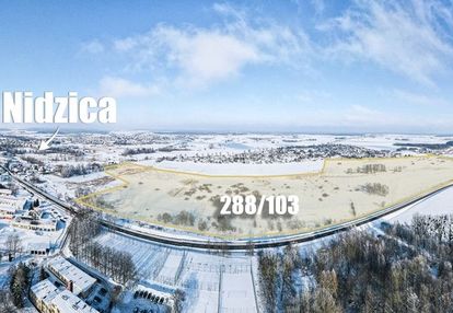 Działka inwestycyjna z mpzp koło nidzicy.