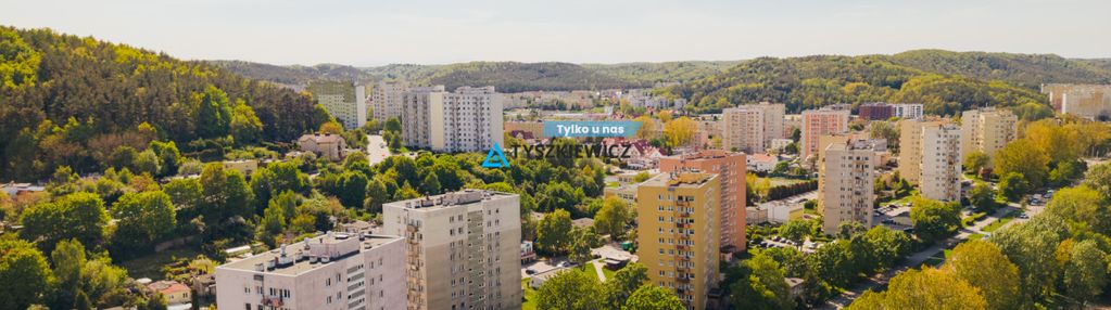 Gdynia|3-pokoje|balkon z widokiem na las|piwnica