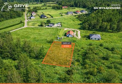 Działka 1601 m2|dębnica kaszubska