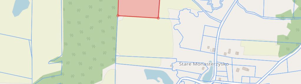 Działka riva 2,43 ha stare monasterzysko