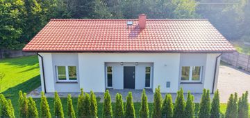 Nowy dom w otulinie lasu | 102 m² | działka 1000 m