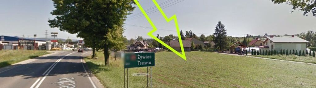 Pietrzykowice - przy gł. drodze, usługi