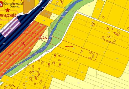 Działka 28a z mediami -budowlano-usługowa- asfalt
