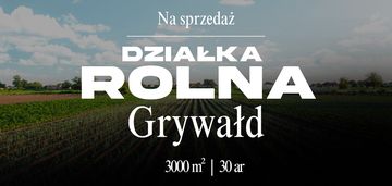 Działka rolna w miejscowości turystycznej