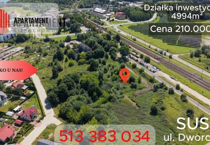 Działka inwestycyjna 5 001 m² w suszu
