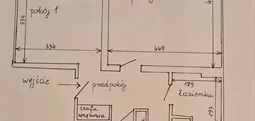 Mieszkanie 63m, p. 3, Lubartów ul. Powst. W-wy