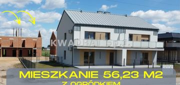 Mieszkanie 56,23m2 + taras + ogródek - baranów