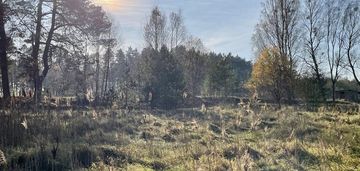 Działka 1422m2 na skraju borów tucholskich