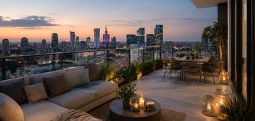 ✨️panorama warszawy✨16 piętro✨smart home✨metro✨