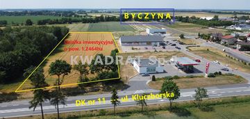 Działka inwestycyjna - byczyna