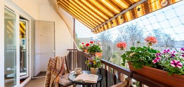 Zielonka 3-pokoje, ostatnie piętro, loggia 15 m² !