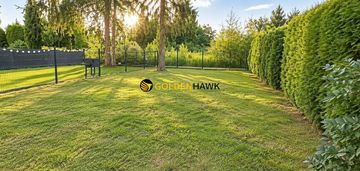 Dom bliźniak z ogrodem i fotowoltaiką w mierzynie