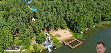 Domek rekreacyjny tuż pod ostródą - prywatna plaża