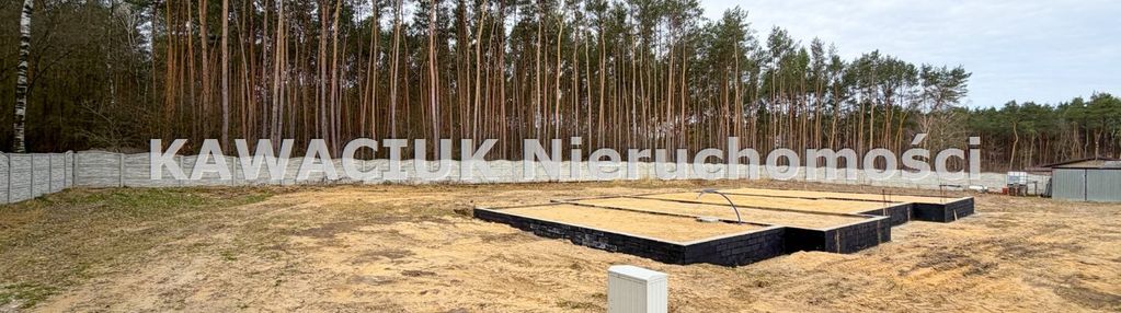 Działka budowlana przy lesie