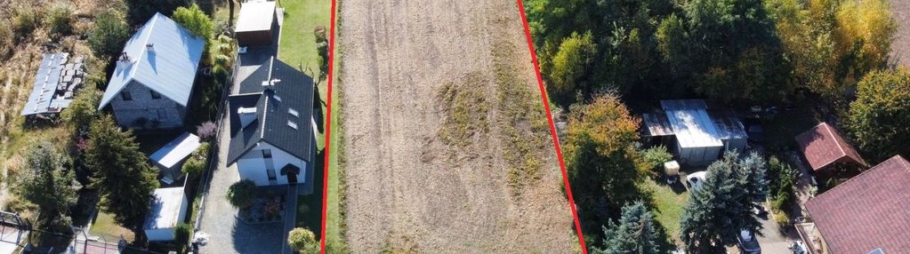 Trąbki gmina biskupice działka o powierzchni 18a