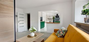 Przestrzenna, ładnie zaaranżowana kawalerka !