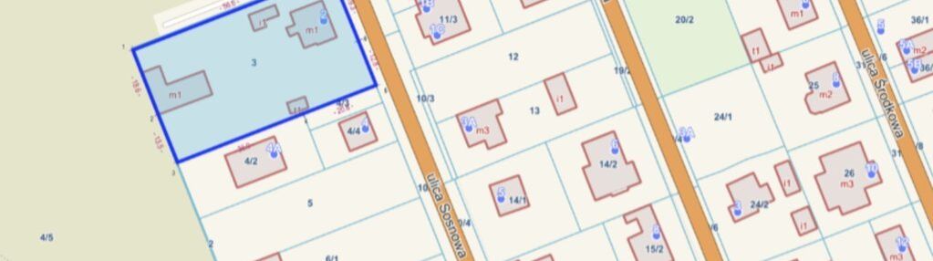 Działka budowlana 1823 m² w waw wesoła