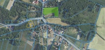 Duża działka siedliskowa, piękna okolica, obiszów