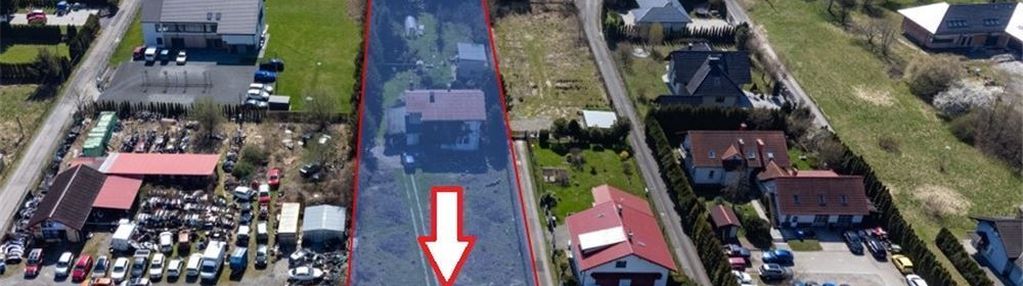Działka inwestycyjna 0,5 ha usługowo-mieszkaniowa