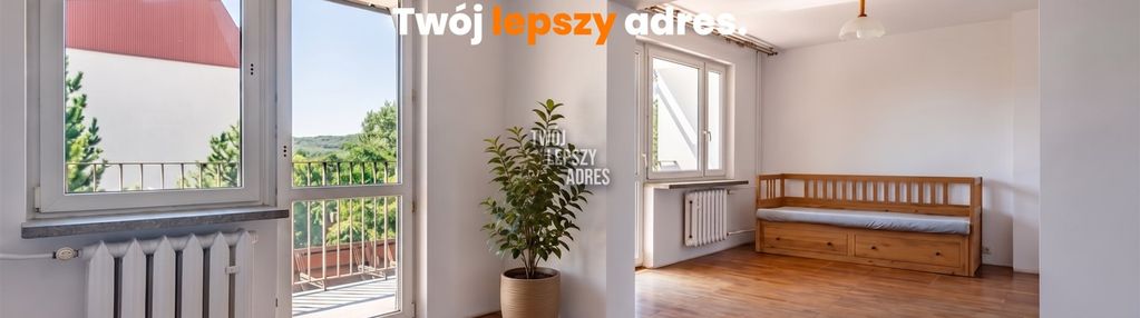 Lea - duży balkon - zieleń - piwnica