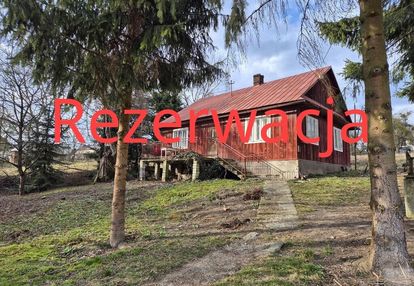 Dom drewniany - kniażyce gmina fredropol