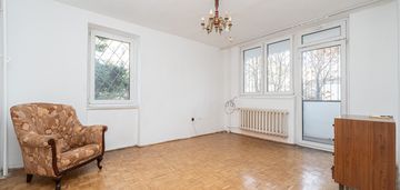 4 pokoje z widną kuchnią i balkonem, mokotów