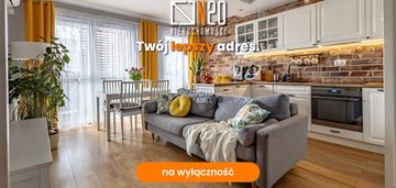 3 pok. mieszkanie 53,8m2 z miejscem i komórką!