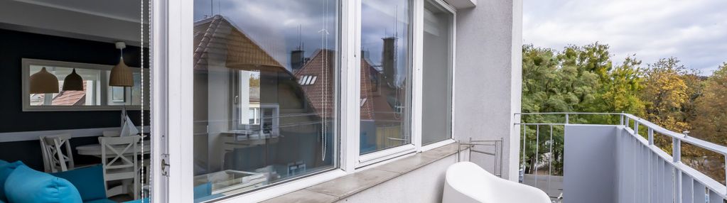 Stylowe mieszkanie z balkonem i panoramą sopotu