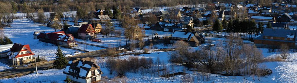 Działka inwestycyjna witów przy głównej drodze