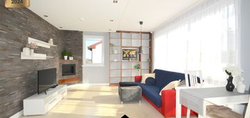 2 pokojowe| taras | ogród 103 m2 | garaż | b.skm