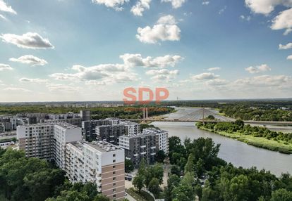 Port popowice, duże 3 pokoje z widokiem na rzekę, przy parku