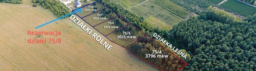 Działki budowlane blisko tarczyna i warszawy 40'