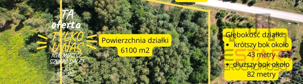 Działka 6100 m² zboiska – mpzp, media, blisko s8