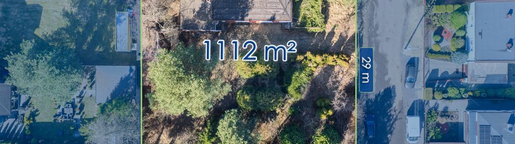 Działka przy parku lisiniec– spokojna okolica