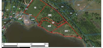 Mpzp, działka z linią brzegową, blisko giżycka