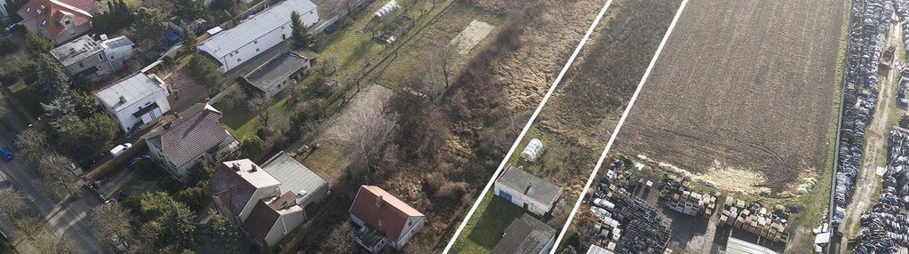 Uzbrojona działka budowlana z możliwością podziału