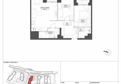 Trzypokojowe mieszkanie, 2 loggie, centrum gdyni