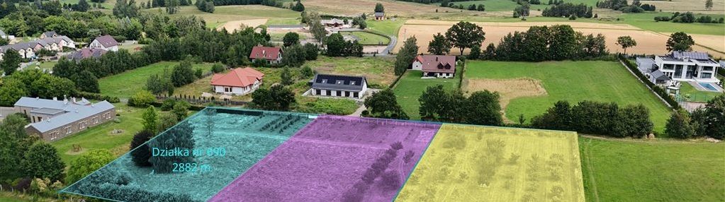 Działka budowlana - sosnówka!