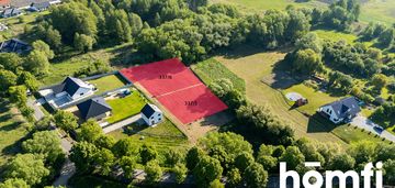 Dwie działki budowlane brzezia łąka, widok na las.