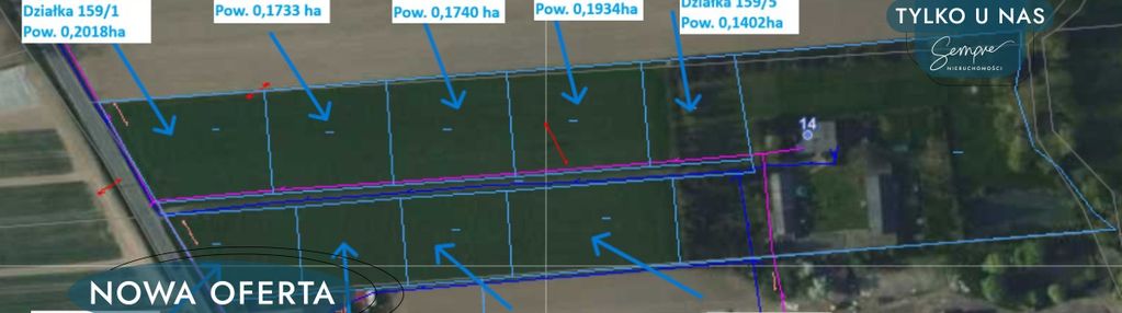 Działki budowlane w malowniczej okolicy