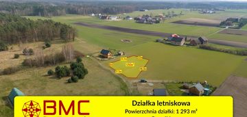 Działka letniskowa pawełki 1293m2