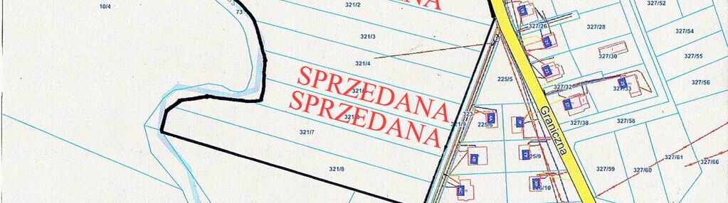Działki budowlane - ul. graniczna!